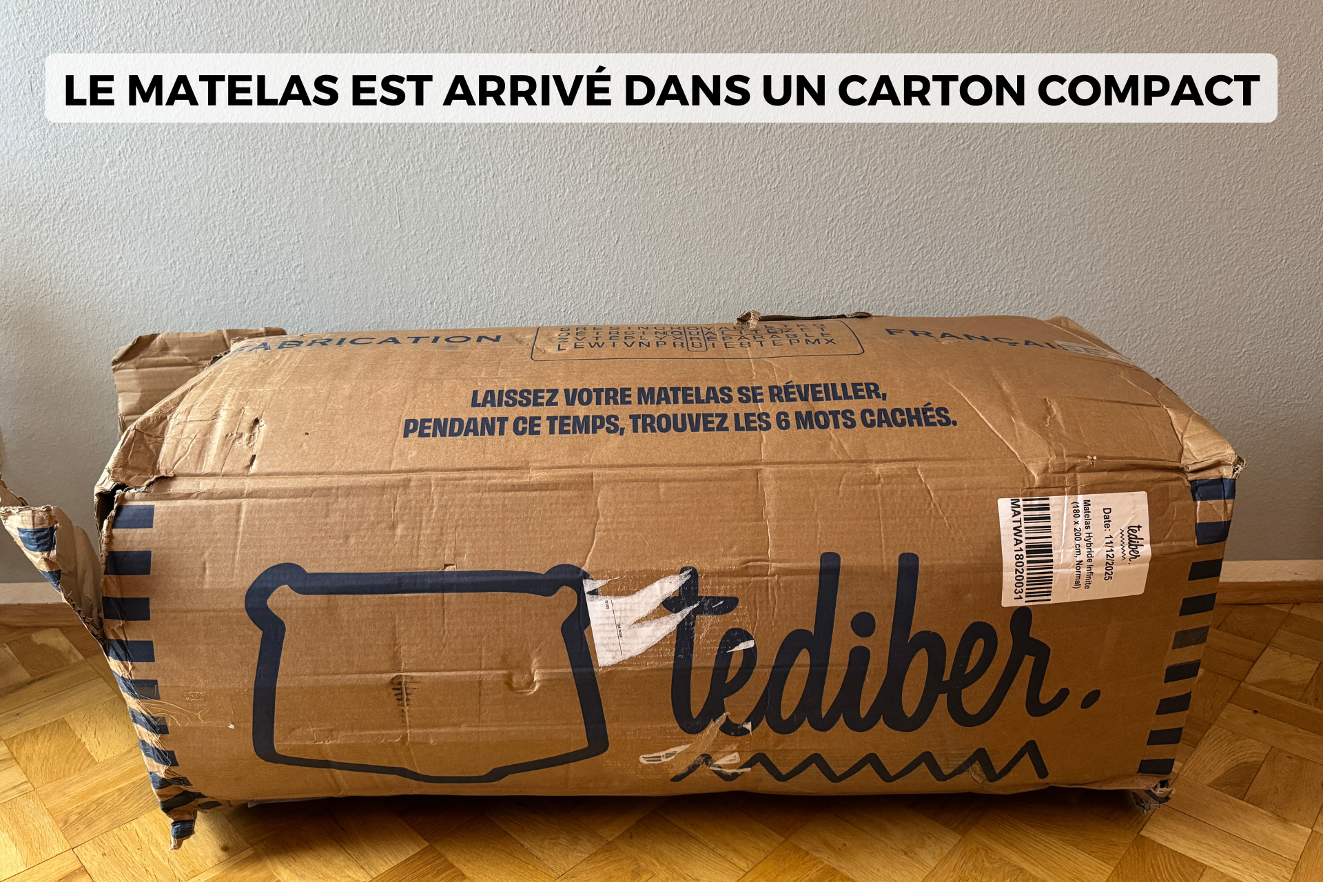 tediber hybride infinite livraison